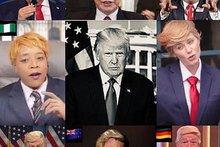 Trump Around the World of Comedy