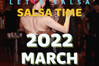 Taipei Salsa Events list in March