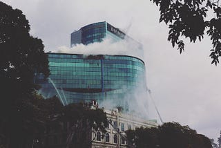A Fire at the Diamond Plaza