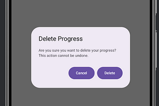 Compose Material Design 3 : Dialogs