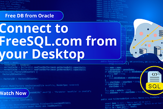 The Easiest Way to Practice SQL: Connect to a Free Oracle Database—No Setup Needed!