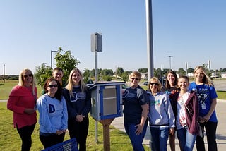 DSU Bismarck Students Give Gift of Reading to Community