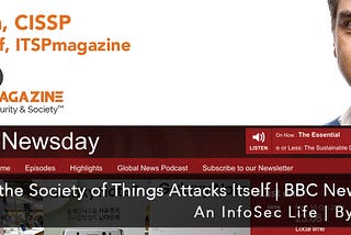 When The Society Of Things Attacks Itself — A BBC World News Newsday Interview