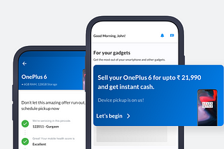 Buyback; Sell Old Phone — A UX case study