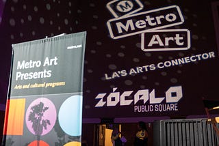 LAte Night Train of Thought Lights Up Union Station