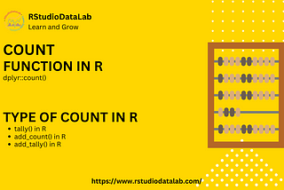 Count Function in R