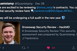 Quantsamp’s security review