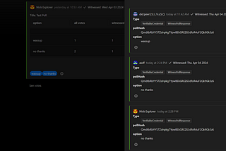 Using Timestamped Credentials with Witness Protocol, Veramo and DIDComm