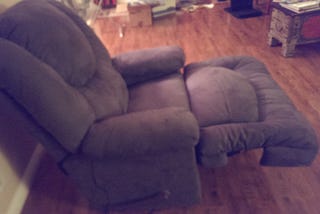 The old recliner.