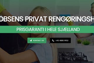 Rengøringshjælp til Private — Effektiv og Grundig Rengøring
 
 Jacobsens rengøring er på alle…