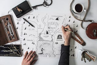 Be curious, be adventurous with Lást Maps: Thomas Moore — Illustrator