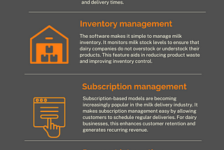 milk delivery management software