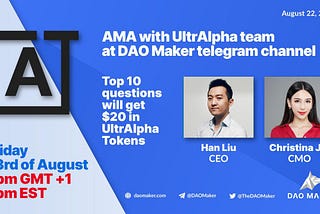 UAT AMA @ DAO Maker Community