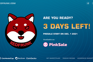 Don’t Forget Getting whitelisted allows you to purchase tokens from our Pinksale Presale before…