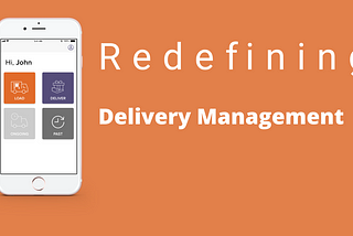 Delivery Management Application