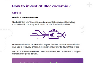 How to invest at Blockademia? — TUTORIAL