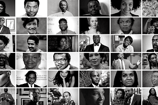 image shows various Black British figures