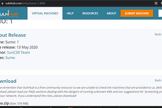 VulnHub Sumo Makinesi Çözümü