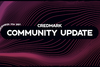 Credmark Community Update — December 2021