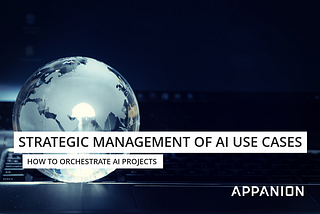 Strategic management of AI use cases