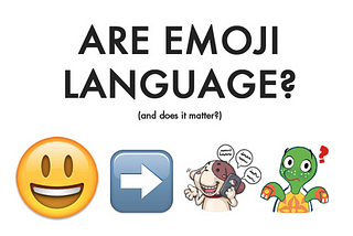 Emoji as Visual Literacy