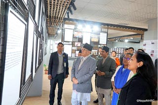 Prime Minister Pushpa Kamal Dahal visits NHRC information center
