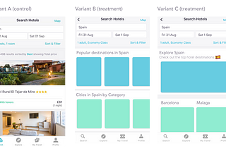 Design and Data: designing for A/B and multivariate experiments