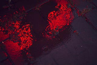 Crimson Flower Rain