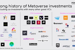 FOV Ventures Portfolio
