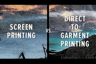 DTG vs. Screen Printing: Which T-Shirt Printing Method is Best for Your Business?