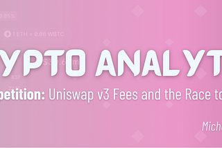 Liquid Competition: Uniswap v3 Fees and the Race to the Bottom