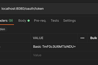 Accessing secured API with OAuth Token using Postman Pre-request Script