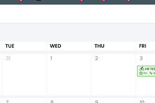 My Plans vs Calendar