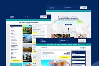 User Interfece Website- Fenix Imóveis
