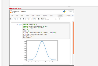 Embed Jupyter notebook into static webpages locally