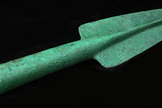 An ancient Greek bronze spearhead, you’ll have to trust me that this is relevant to the topic of how to train your AI.