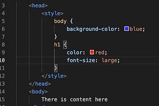 Connecting CSS to HTML