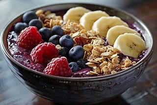 Venus’ Mad Scientist High-Protein Smoothie Bowl Parfait