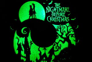 Nightmare Before Christmas Glow in the Dark Ornament