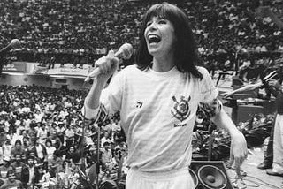 Rita, mulher e corinthiana