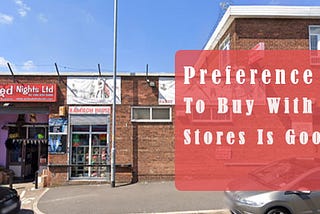 Preference of people to buy with wholesale stores is good or bad?