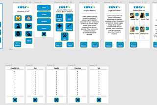 UX Design — RSPCA Information Resource App For Potential Adopters.