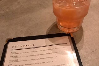 Featured Cocktail of the Week: Estereo’s Agricole