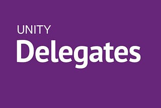 Delegates In Unity