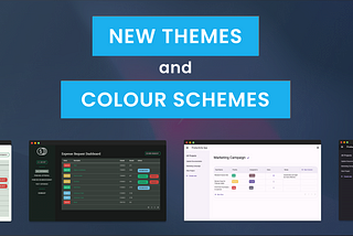 Announcing New Themes, Templates and Colour Schemes