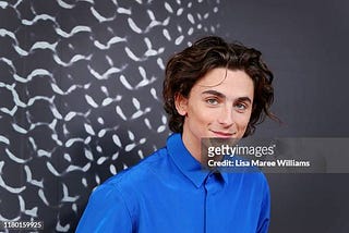 I love watching Timothée Chalamet