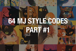 64 Free SREF Codes to Master Midjourney Niji 6. PART #1