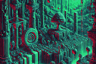 Neon Realms of Pixelated Dreams