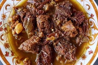 Slow-Cooked, Spice-Infused Lamb in the Heart of Marrakech