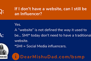 If I Don’t Have a Website, Can I Still Be an Influencer?